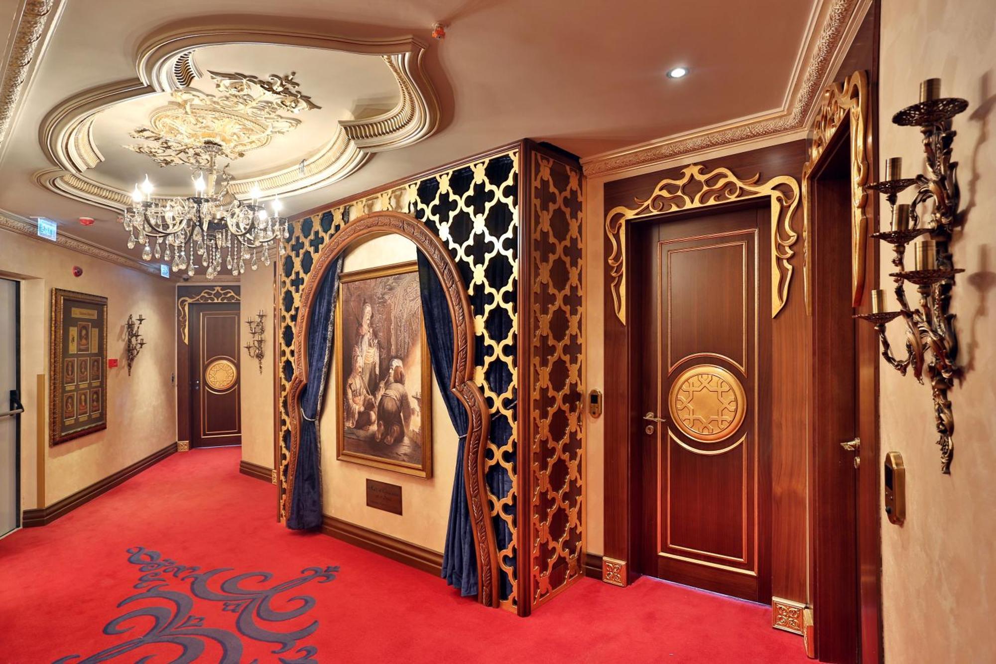 איסטמבול Daru Sultan Hotels Galata מראה חיצוני תמונה Interior of the hotel