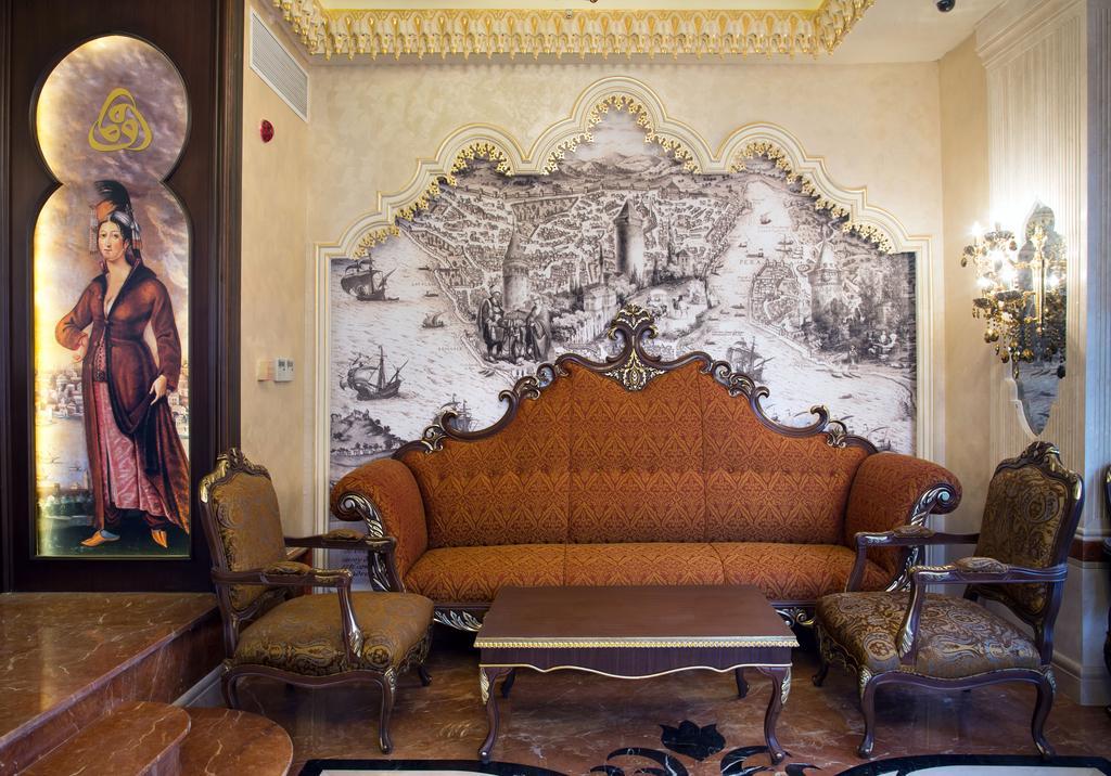 איסטמבול Daru Sultan Hotels Galata מראה חיצוני תמונה Interior of the hotel